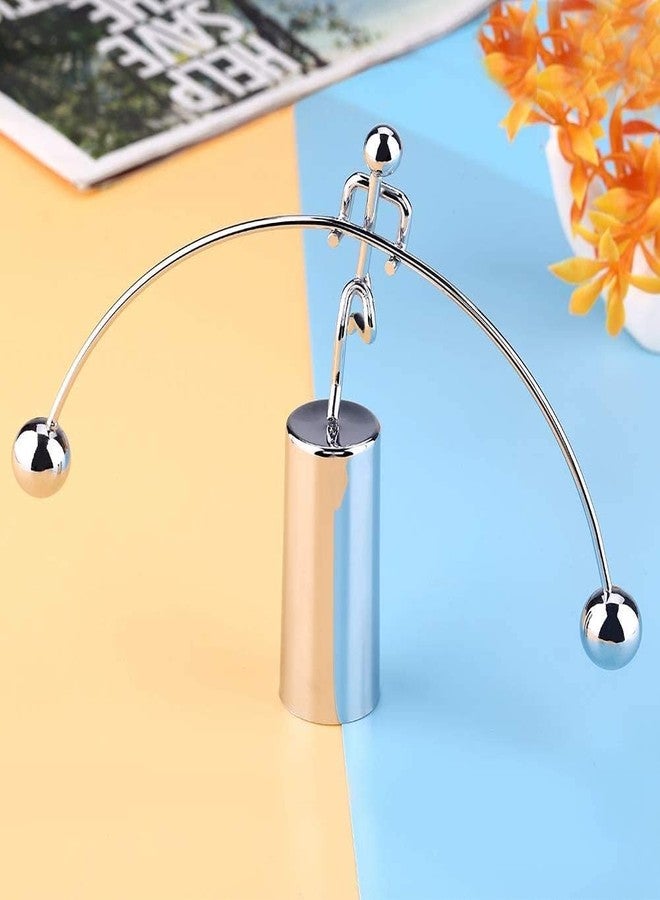 Perpetual Bliss Toy Weightlifter Kinetic Art Balance Toy Balancing Decompressive Science Psychology - Image 1